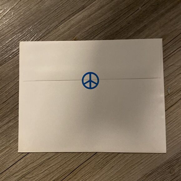 Vintage Black Light Peace anti War greeting Card 1970 Velvet unused HiP products - Picture 7 of 7